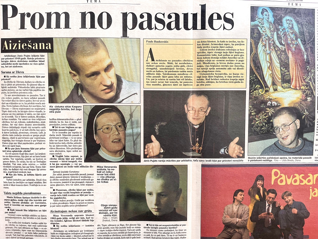 Vēsture Dienā: Dievu nepiemānīsi