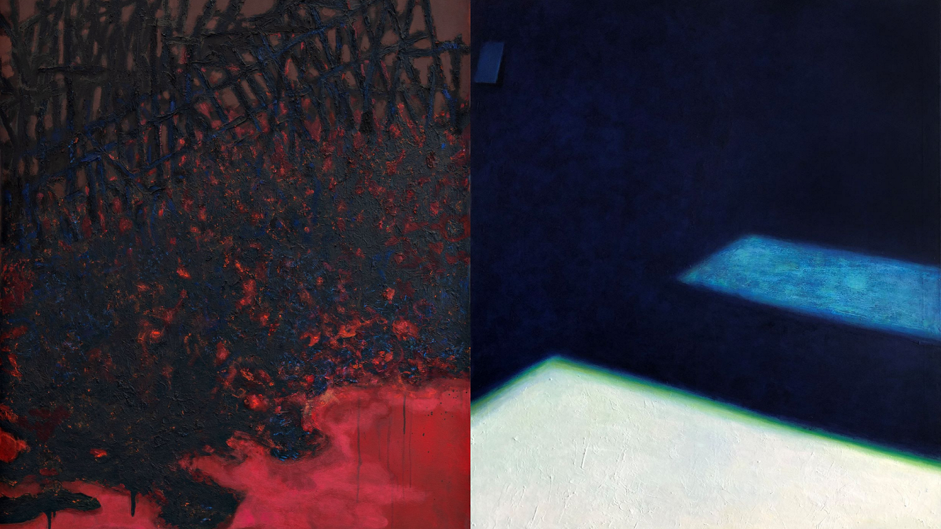 Galerijā Daugava būs skatāma Laimas Puntules izstāde Melns. Zils. Sarkans. Piezīmes par esamību