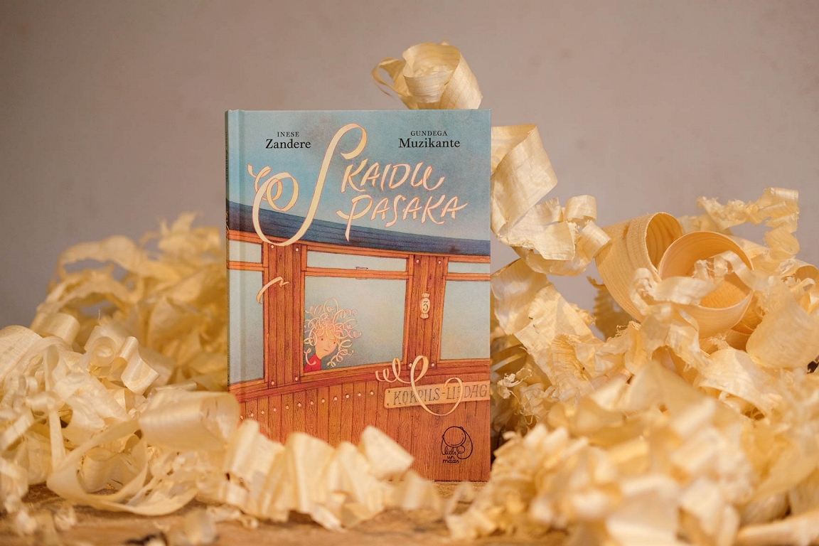 Izdod Ineses Zanderes grāmatu Skaidu pasaka ar Gundegas Muzikantes ilustrācijām