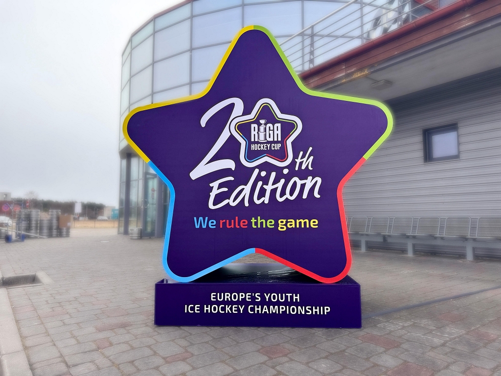 Rīgā sākas Eiropā lielākais bērnu un jauniešu hokeja turnīrs Rīga Hockey Cup