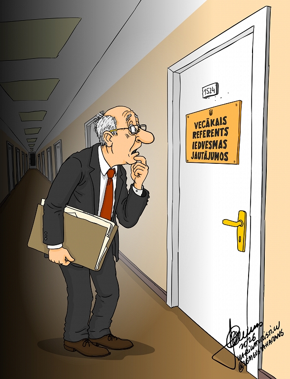 Vecākais referents iedvesmas jautājumos