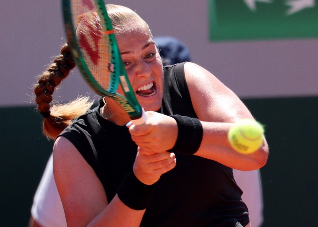 Ostapenko Francijas atklātā čempionāta otrajā kārtā zaudē Linetei