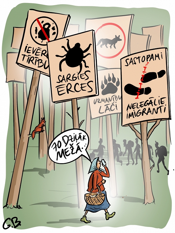 No kā uzmanīties sēņojot