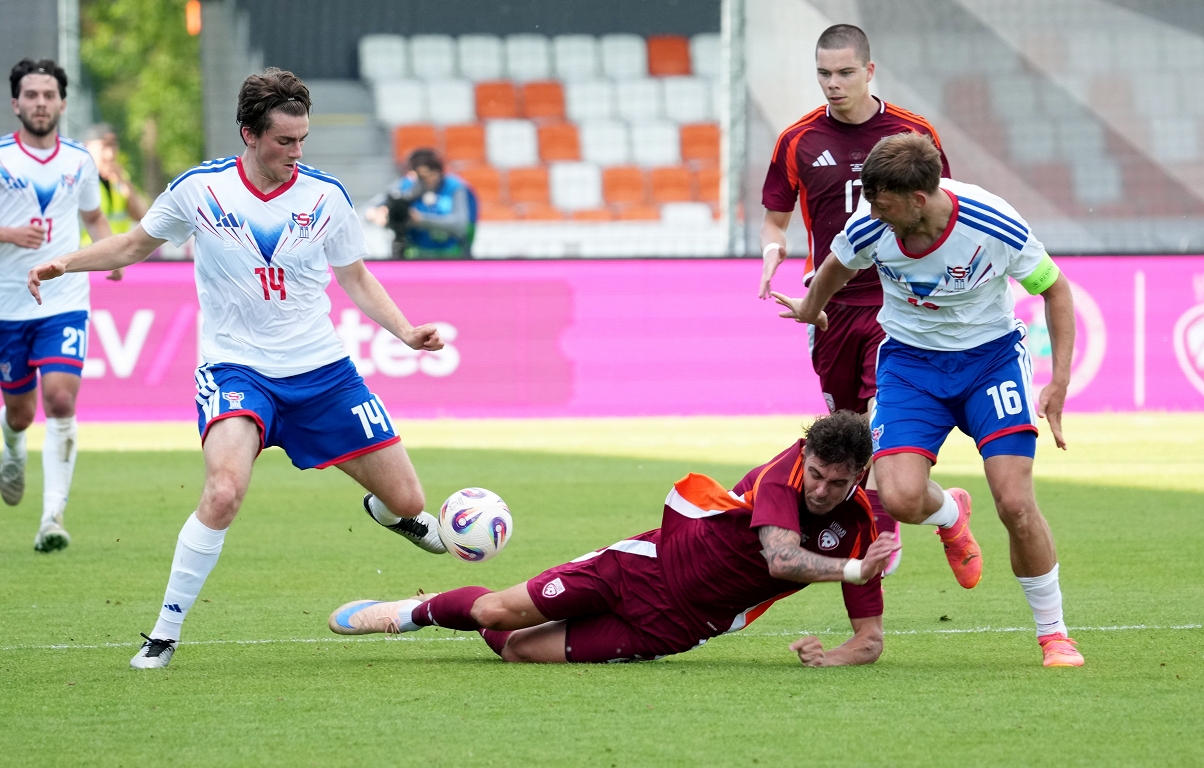 Latvijas futbola izlase Baltijas kausu noslēdz ceturtajā vie