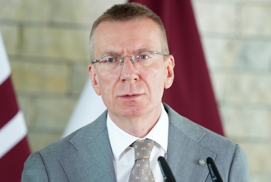 Valsts prezidents: Notriektais drons parāda Latvijas spēju r